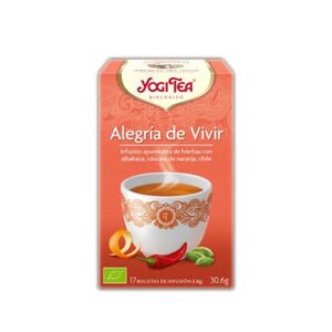Imagen del producto Yogi Tea Alegría de Vivir 17 filtros.