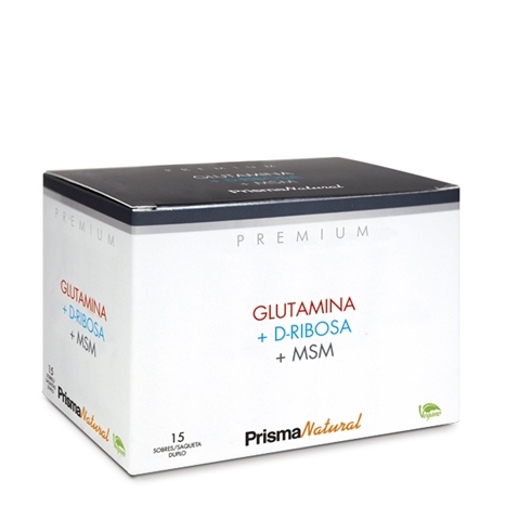 Imagen del producto Glutamina+Ribosa+MSM 15 Stick Duplo Premium