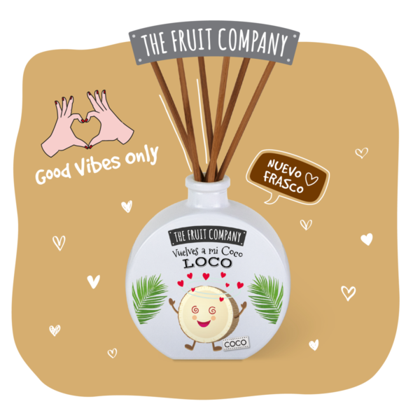 Ambientador Mikado Coco THE FRUIT COMPANY 40 ml